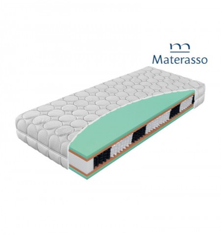 MATERASSO ADMIRAL BIO EX EXCLUSIVE - materac kieszeniowy, sprężynowy