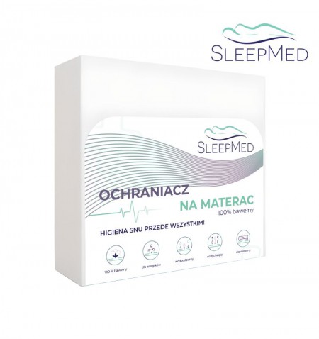 Ochraniacz na materac SLEEPMED - 100% bawełny