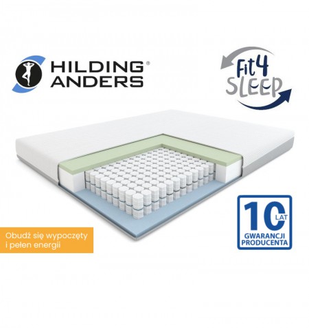 FIT.4.SLEEP H2/H3 SPRĘŻYNOWY 160X200 - OUTLET