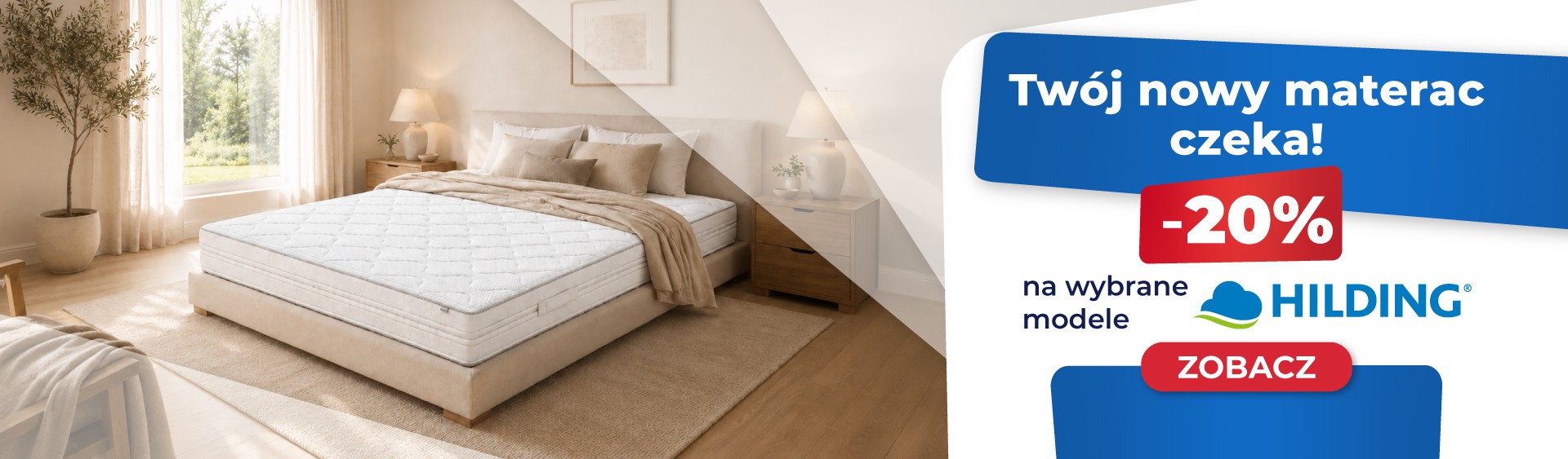 Promocja - materace Hilding