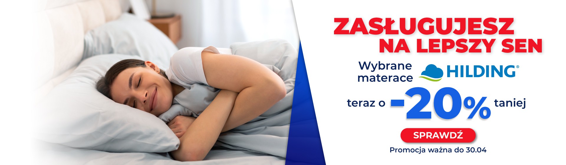 Promocja - materace Hilding