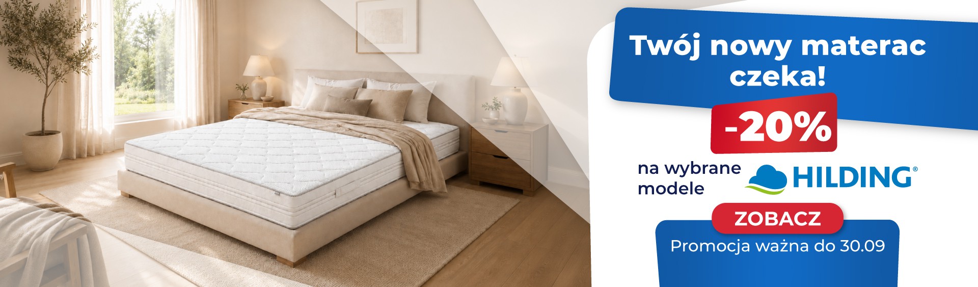 Promocja - materace Hilding