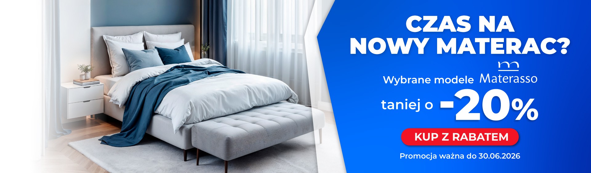 Materasso - promocja 20%